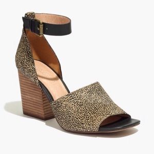 Madewell Alena Calf-hair Block Heels